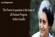 Indira Gandhi Quote