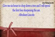 Abraham Lincoln Quote