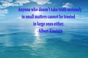 Truth Quote by Albert Einstein