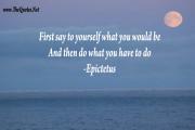 Epictetus Quote