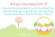 Wish you a Happy Easter