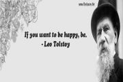 Happy Quote From Leo Tolstoy