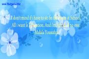 Malala Yousafzai Quote