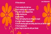 Facts about you