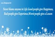 Experience in Life