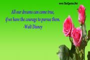 Walt Disney Quote