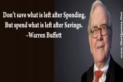 Warren Buffett Quotes about Savings