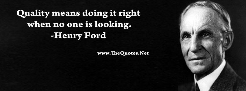 Henry ford quotes on quality