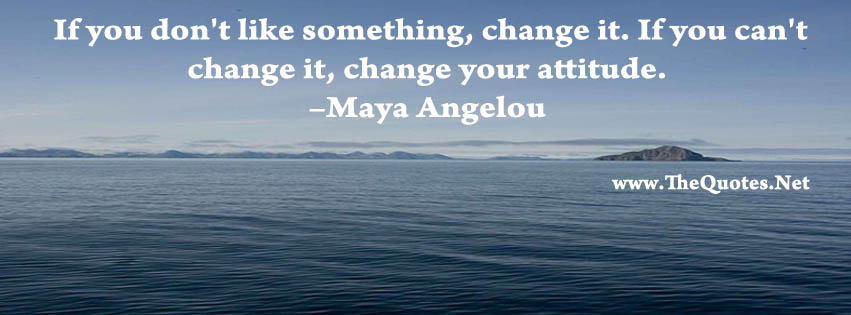 Facebook Cover Image Maya Angelou Attitude Quote Thequotes Net