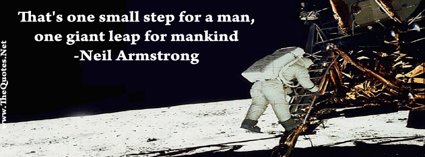Facebook Cover Image - Neil Armstrong - TheQuotes.Net